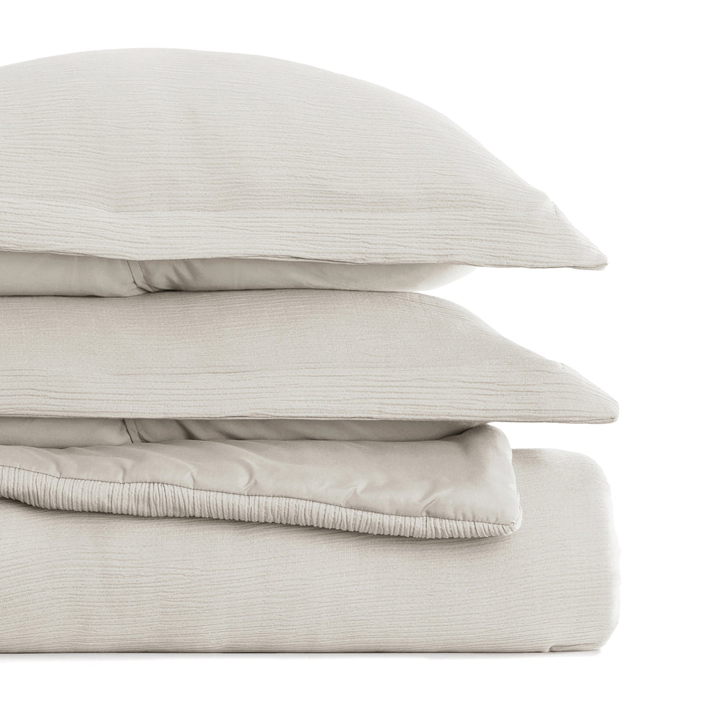 Cloud Weave Textured Down-Alternative Comforter Set