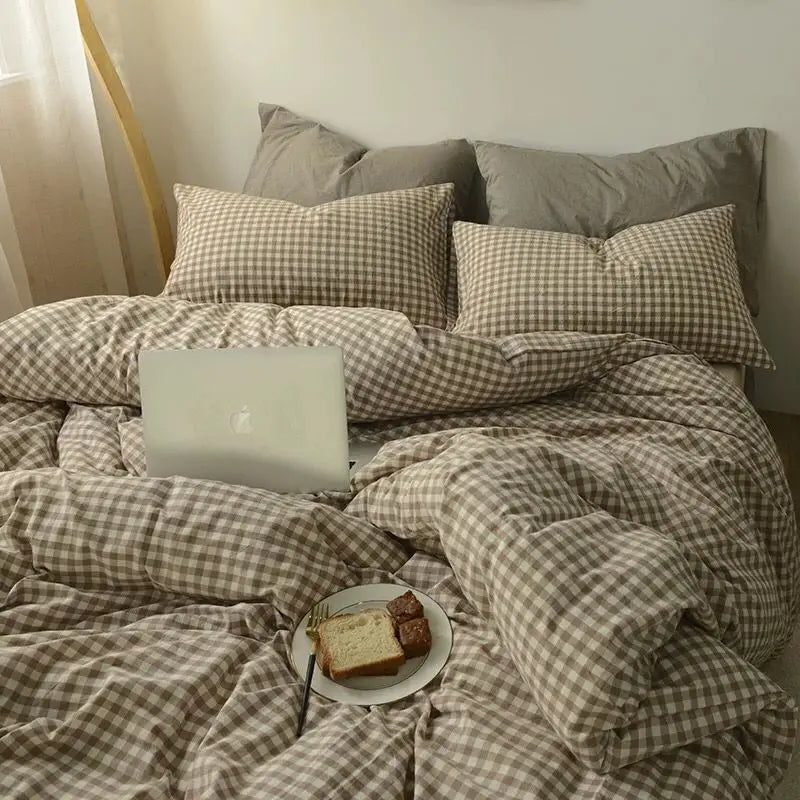 Highland Plaid Duvet Cover Set